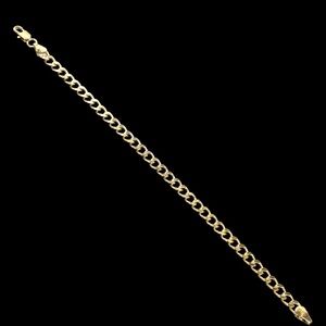 Elegant Gold Filled 5.5MM Miami Cuban Chain Bracelet